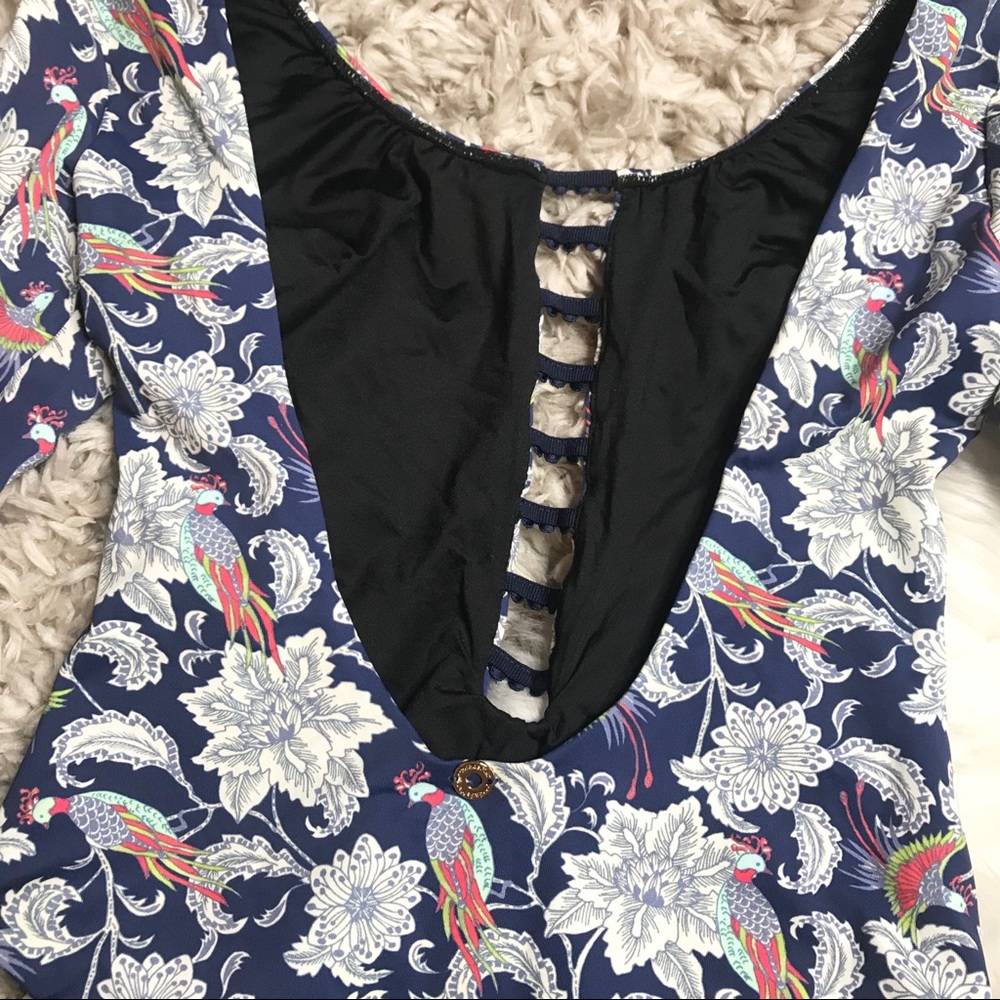 OndadeMar Bird of Paradise Long Sleeve Swimsuit A9 - Picture 8 of 13